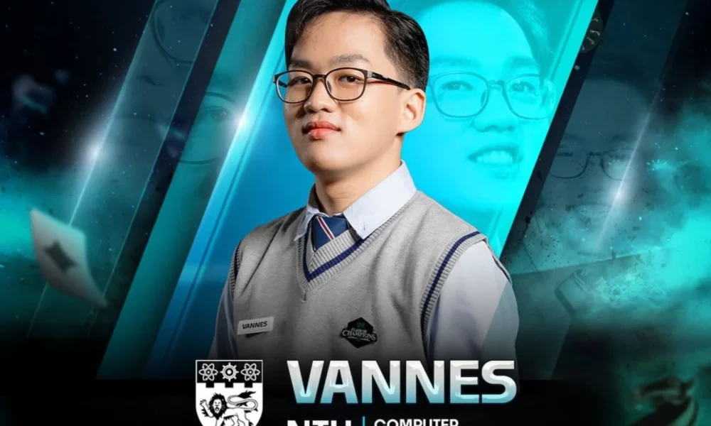 Vannes wijaya, mahasiswa nanyang technological university raih juara di coc season 2