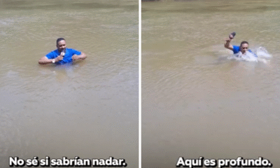 Viral! jurnalis brasil temukan jasad dalam air ketika liput berita remaja tenggelam