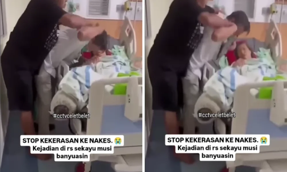 Viral! keluarga pasien tunjuk tunjuk dan maki dokter di rsud sekayu palembang