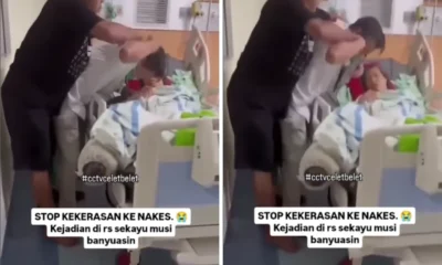 Viral! keluarga pasien tunjuk tunjuk dan maki dokter di rsud sekayu palembang