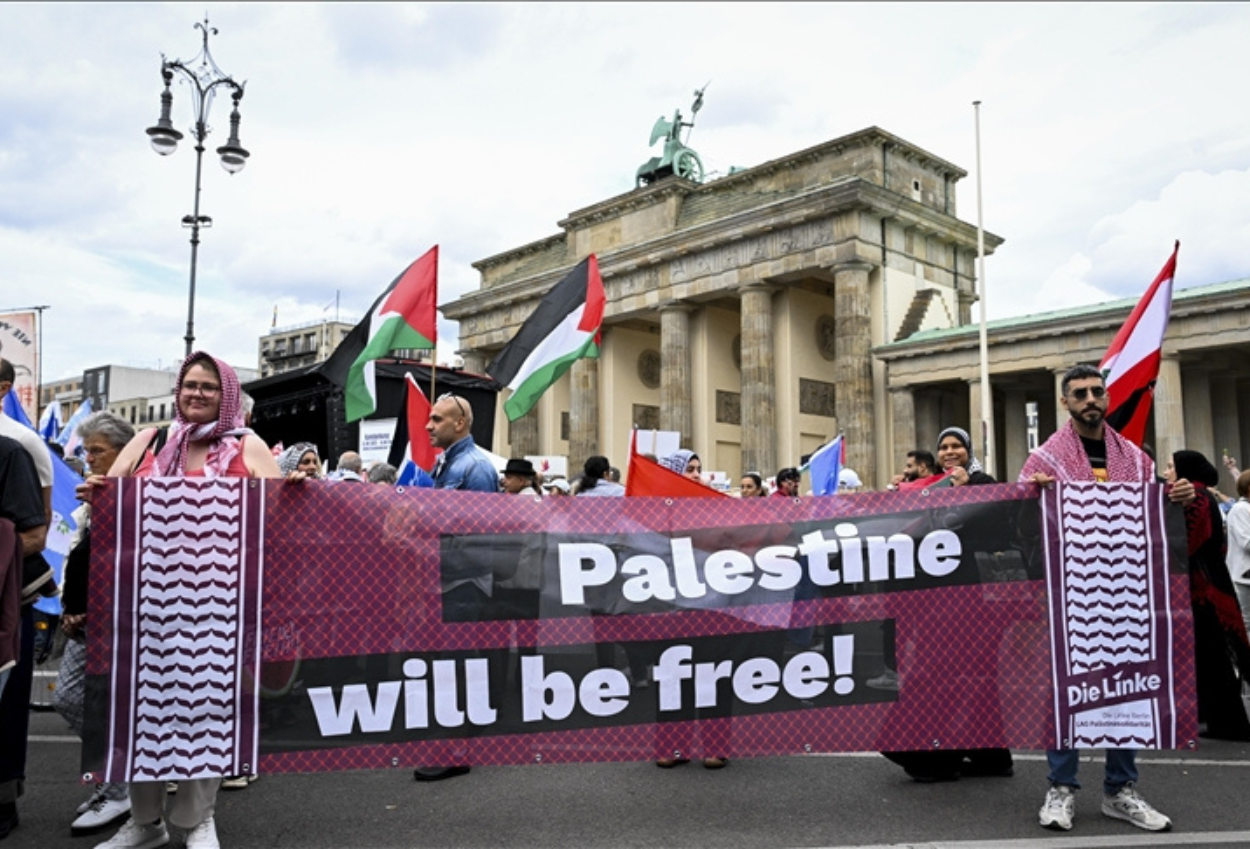 12.000 warga berlin demo tuntut hentikan genosida di gaza