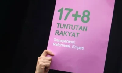 6 poin keputusan dpr soal 17+8 tuntutan rakyat