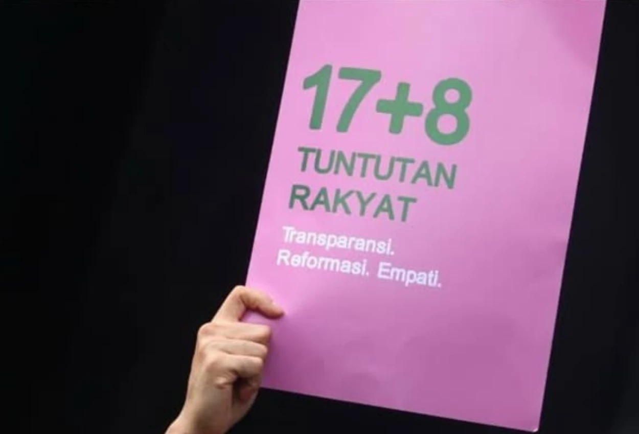 6 poin keputusan dpr soal 17+8 tuntutan rakyat