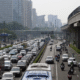 Ada demo ojol di jakarta, lalin di sejumlah ruas dialihkan