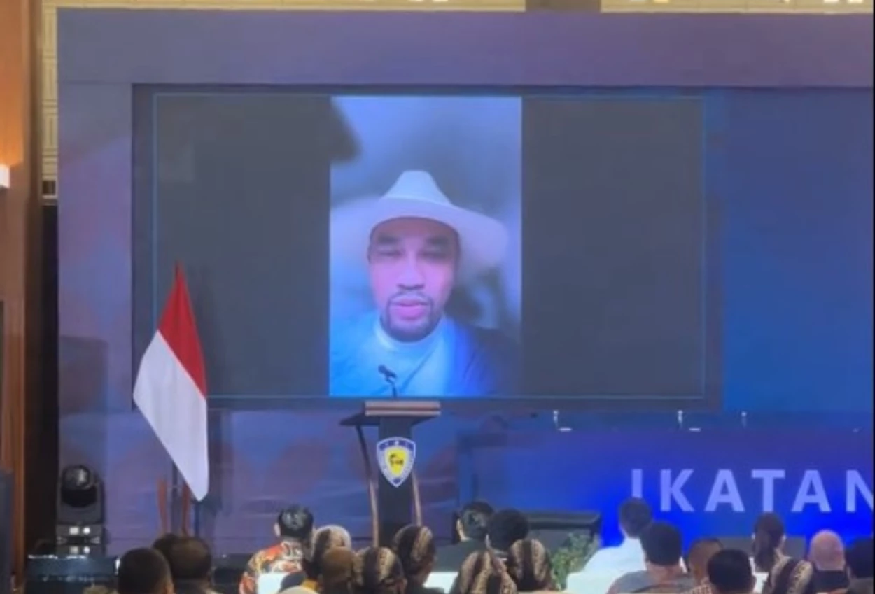 Ahmad sahroni perdana muncul ke publik usai rumah dijarah massa