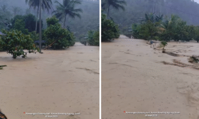 Banjir bandang di lampung barat 5 rumah hanyut, ratusan warga mengungsi tengah malam
