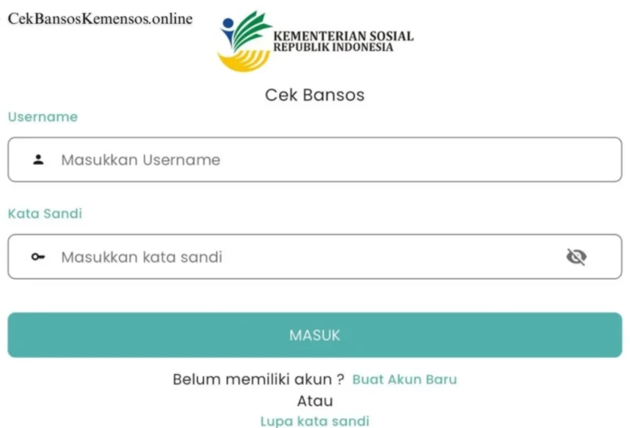Bansos bpnt rp600.000 cair! begini cara cek lewat ktp secara online
