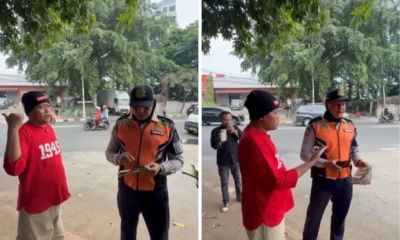 Bawa mobil double kabin, sule kena tilang gra gara tak bawa surat kir