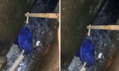 Bikin geger! warga temukan bayi terlilit tali pusar di selokan kebayoran baru