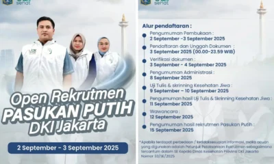 Cara daftar lowongan kerja pasukan putih jakarta, cek di sini!