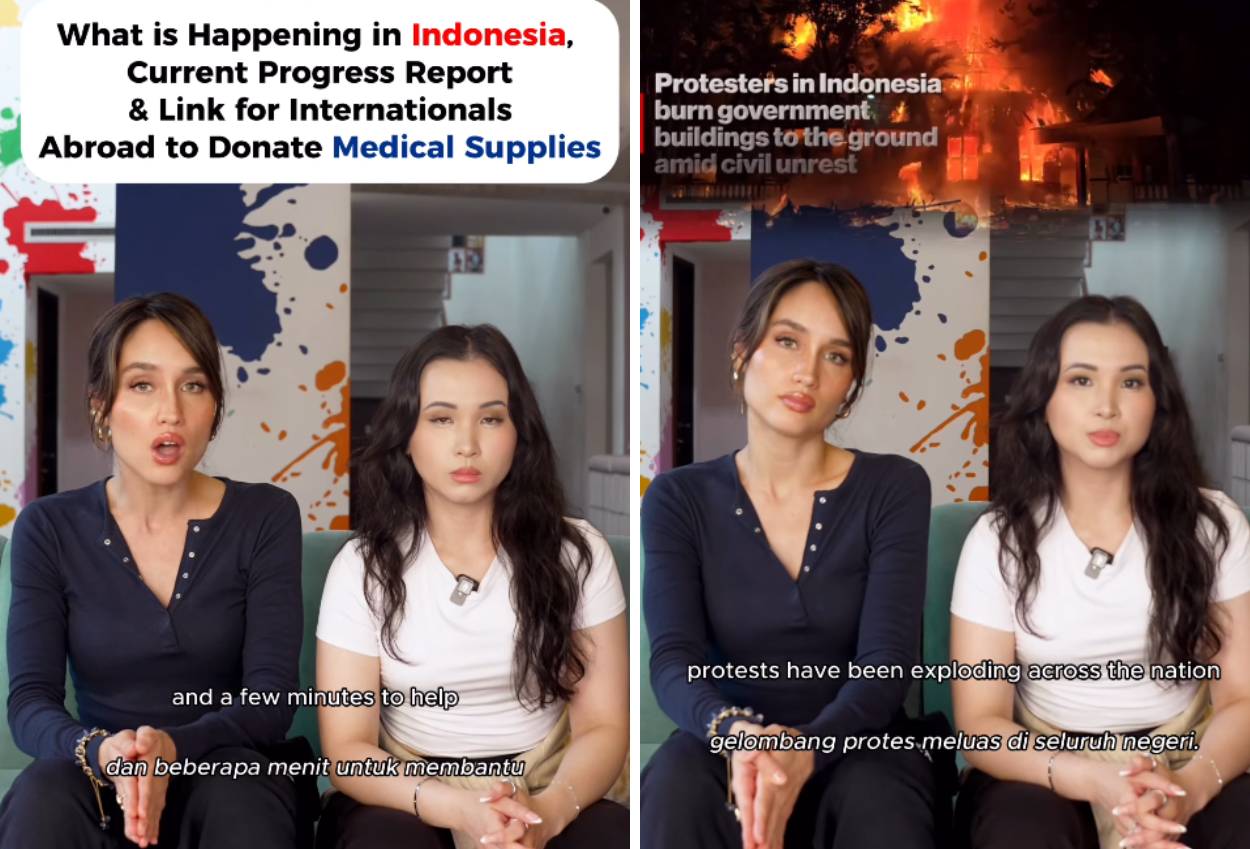 Cinta laura dan indah g minta media internasional pantau kondisi indonesia