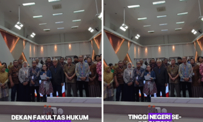 Dekan fakultas hukum se ri tuntut pemerintah perbaiki sistem hukum dan ketatanegaraan