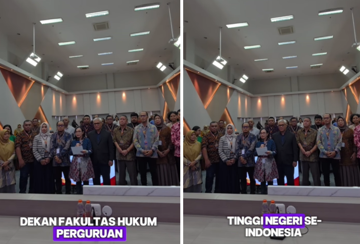 Dekan fakultas hukum se ri tuntut pemerintah perbaiki sistem hukum dan ketatanegaraan