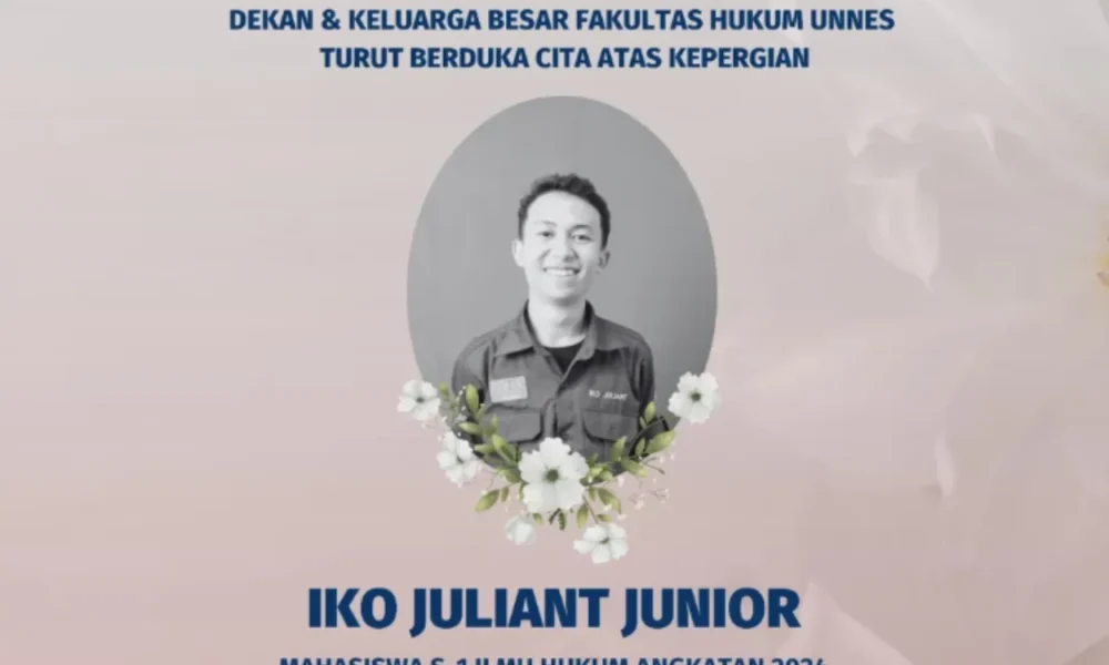 Diduga ada kejanggalan, keluarga mahasiswa unnes iko juliant laporkan kasus kematian anak ke polda jateng