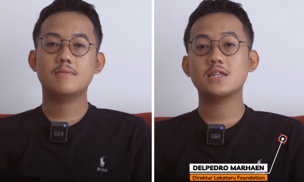 Direktur lokataru foundation delpedro marhaen ditangkap polisi