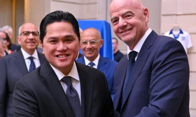 Erick thohir dapat lampu hijau dari fifa buat rangkap jabatan