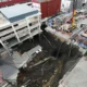 Geger! sinkhole muncul di depan rumah sakit thailand, pasien hingga warga dievakuasi