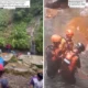 Geger! warga bogor temukan mayat pria di curug seribu bogor, kondisi terjepit batang pohon
