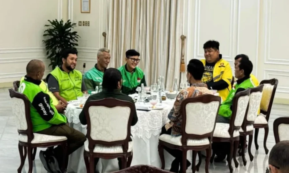 Gibran gelar rapat bareng perwakilan pengemudi ojol di istana negara