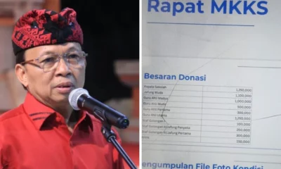 Gubernur bali buka suara usai viral guru se bali dimintai donasi banjir hingga rp1,25 juta