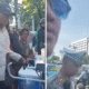 Hp pedagang hilang saat jualan di depan gedung dpr, polisi bukan urusan saya