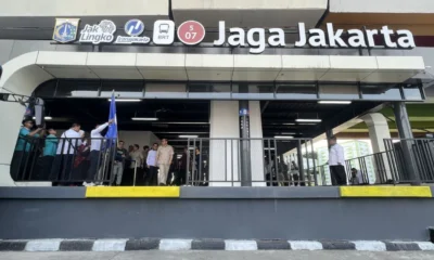 Halte transjakarta senen rampung diperbaiki dan ganti nama jadi jaga jakarta