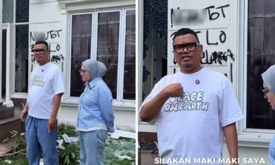 Hancur lebur! uya kuya dan astrid menangis cek kondisi rumah usai dijarah massa