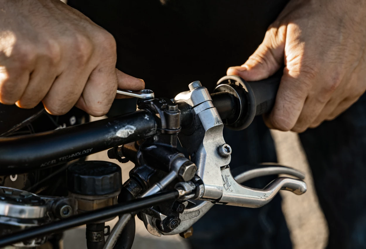 Handle rem motor terasa blong ini penyebab dan solusinya