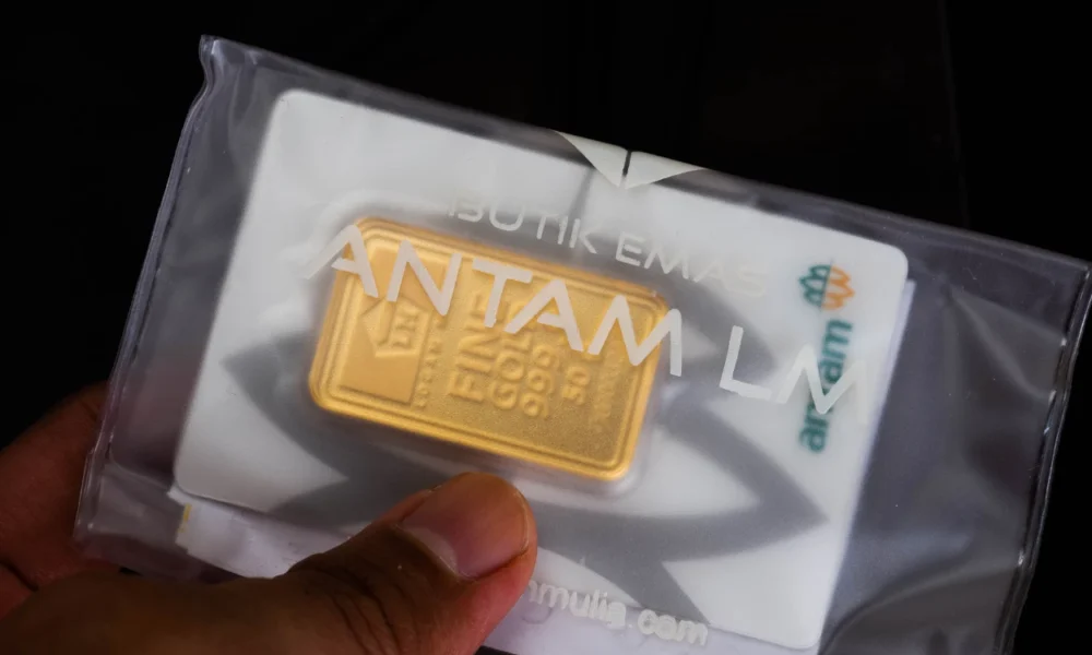 Harga emas antam hari ini di pegadaian tembus rp2,14 juta per gram