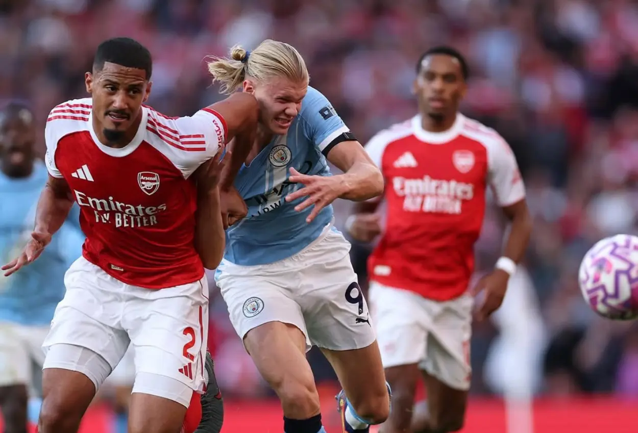Hasil arsenal vs man city haaland cetak gol, martinelli bikin laga berakhir imbang