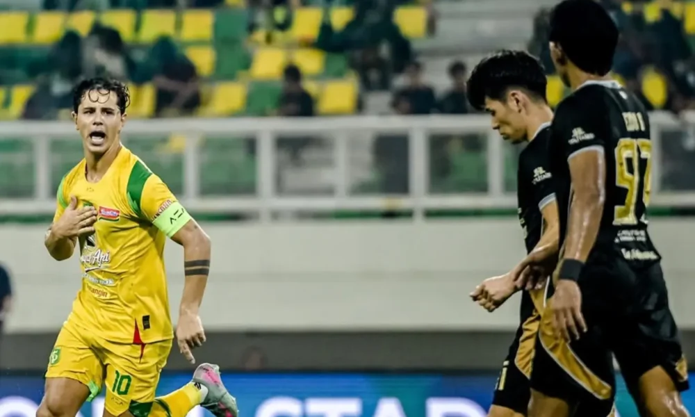 Hasil Dewa United vs Persebaya 1-1, Gol Bruno Patahkan Keunggulan Banten Warriors