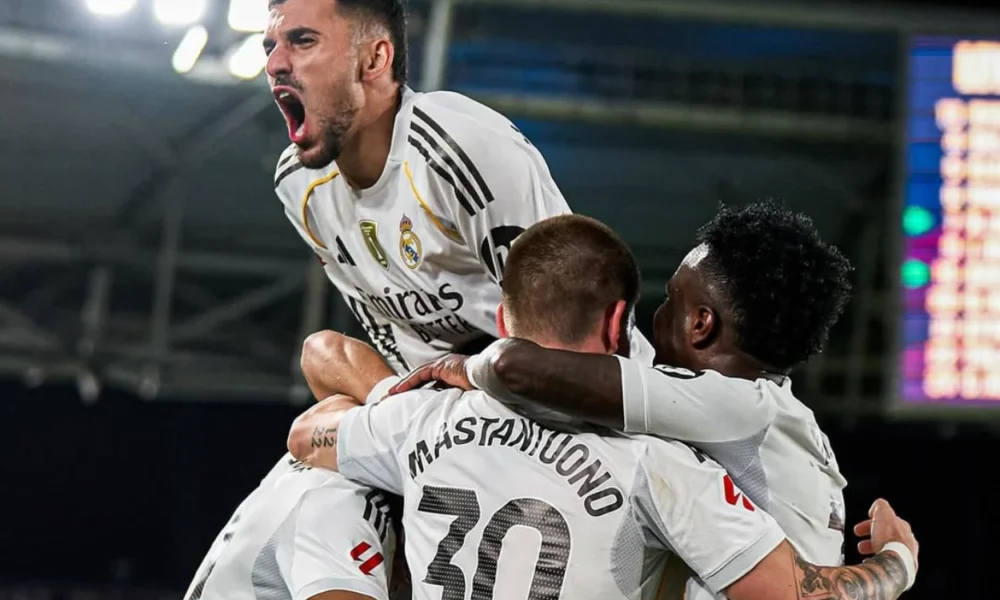 Hasil levante vs real madrid los blancos menang 4 1, mbappe cetak brace