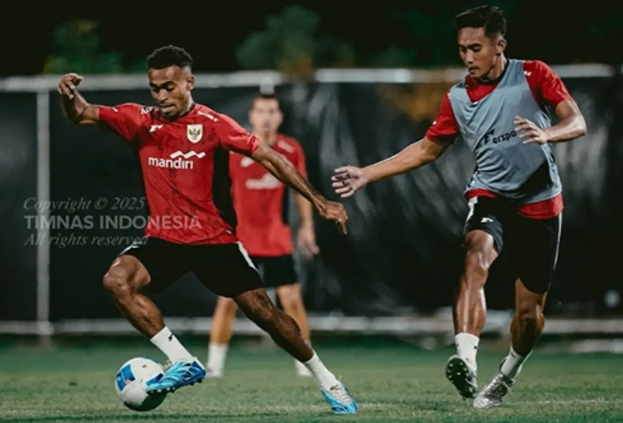 Hasil pertandingan timnas indonesia u 23 vs laos garuda muda ditahan imbang 0 0
