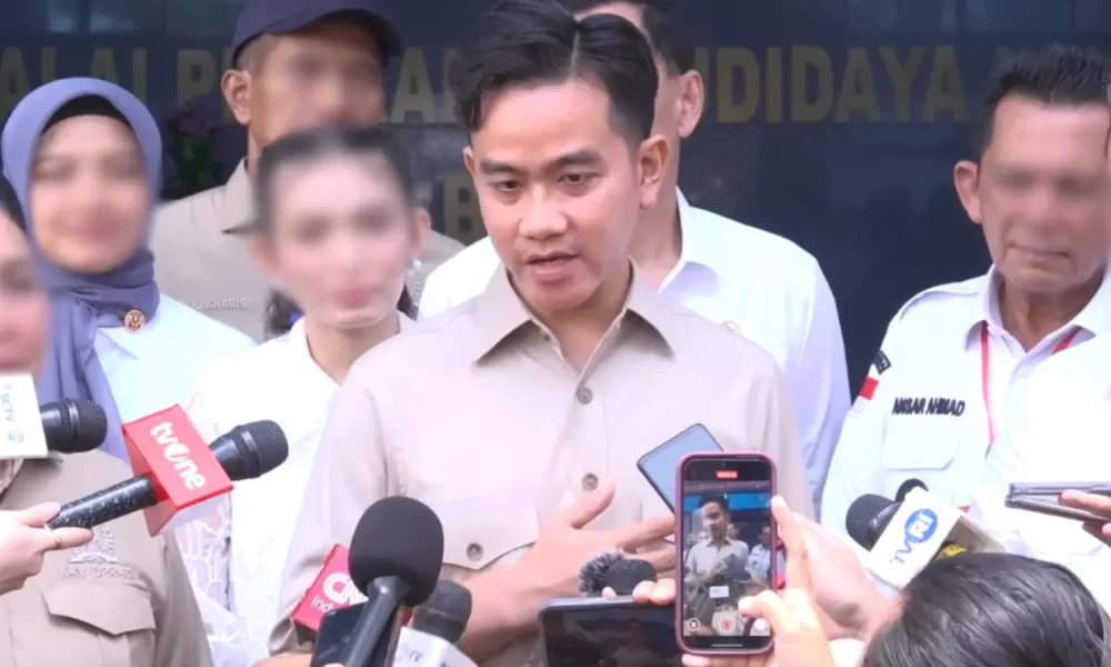 Istana angkat bicara soal ketidakhadiran gibran di pelantikan menteri