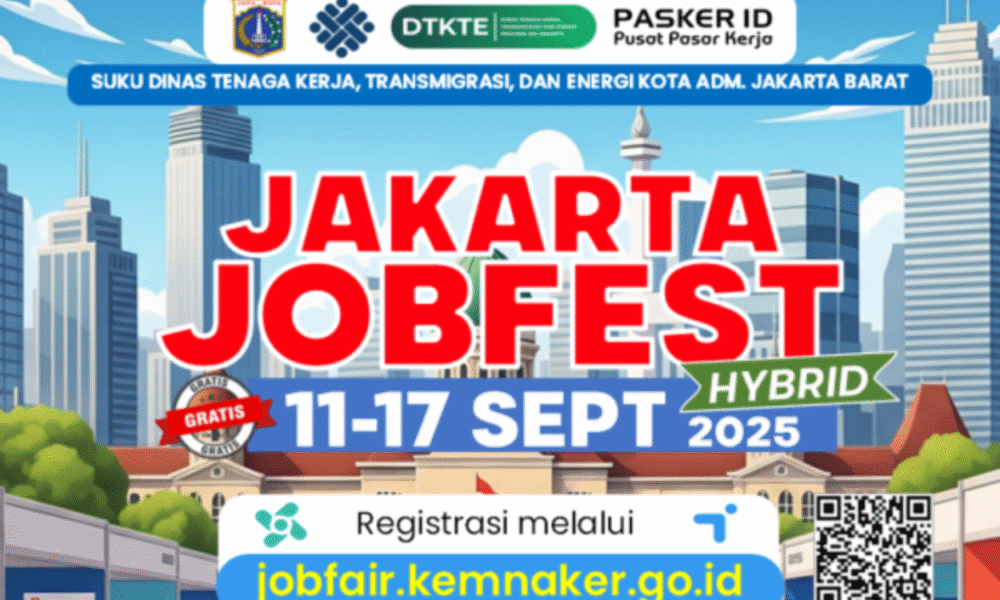 Jakarta barat job festival 2025 digelar 11 17 september, ribuan lowongan kerja menanti