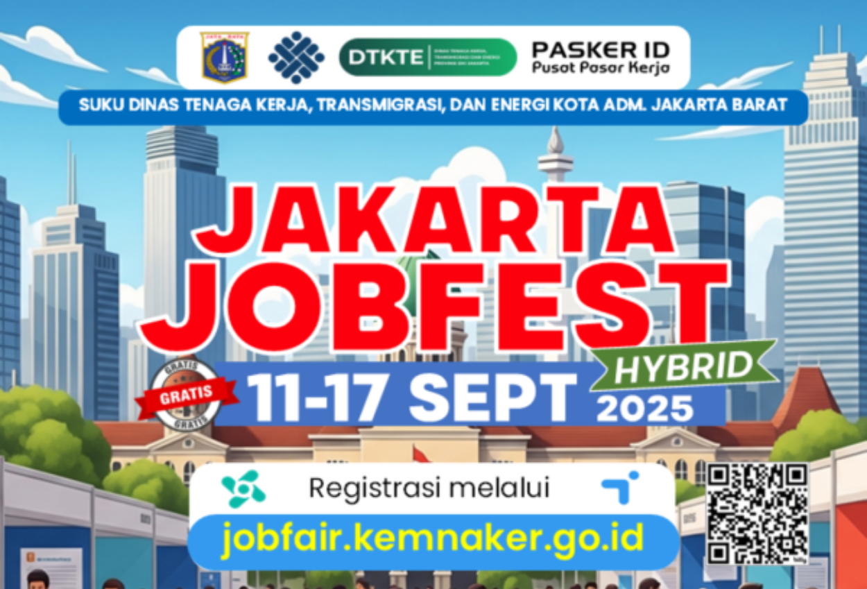 Jakarta barat job festival 2025 digelar 11 17 september, ribuan lowongan kerja menanti