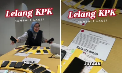 Kpk lelang barang koruptor hari ini, ada mobil hingga iphone