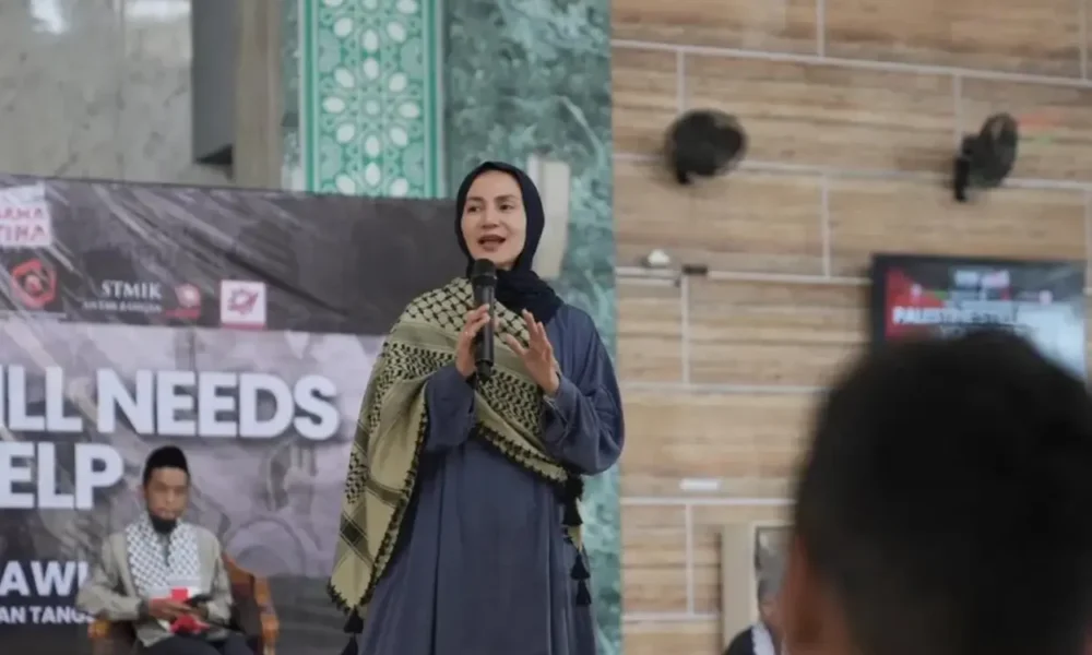 Kapal gagal berangkat, wanda hamidah curhat soal perjalannya ke gaza