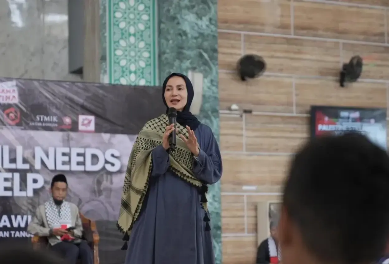 Kapal gagal berangkat, wanda hamidah curhat soal perjalannya ke gaza