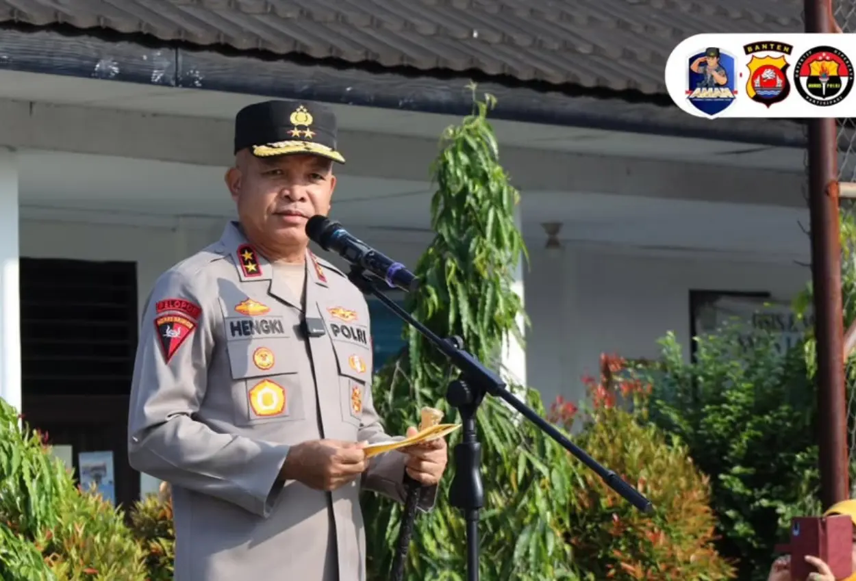 Kapolda banten wanti wanti pelajar sma di serang jauhi narkoba dan tawuran