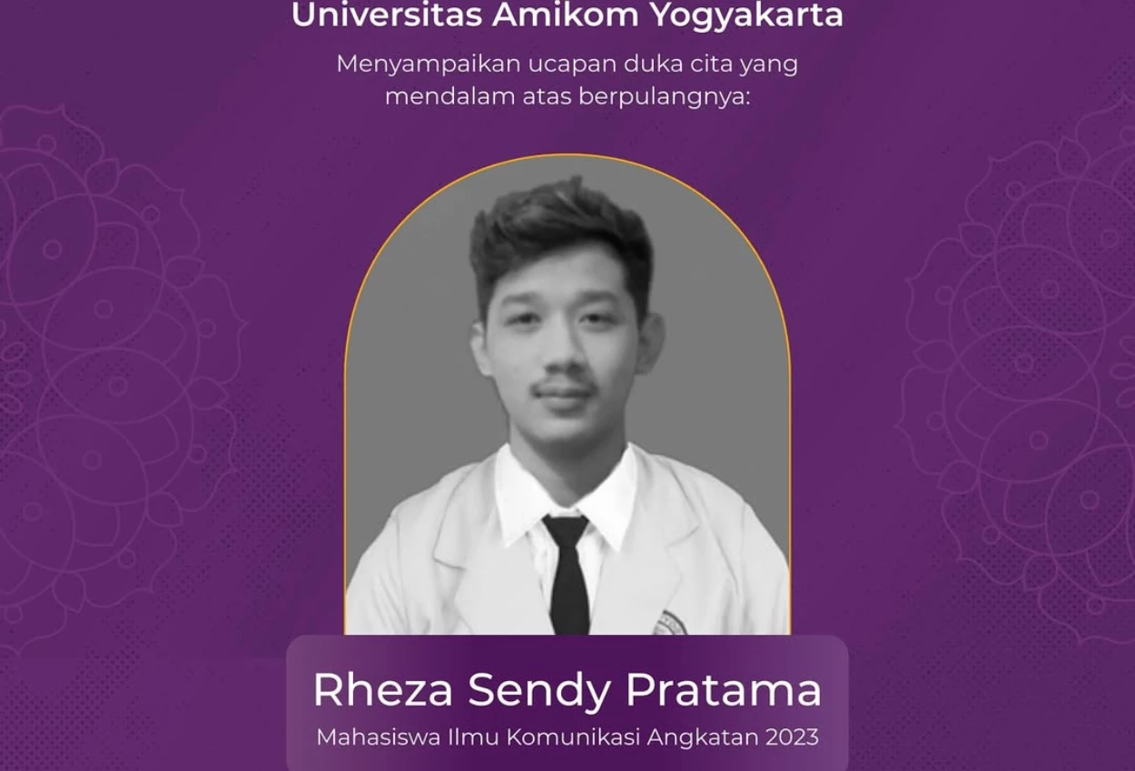 Keluarga rheza mahasiswa amikom yogyakarta akui terima surat tolak autopsi