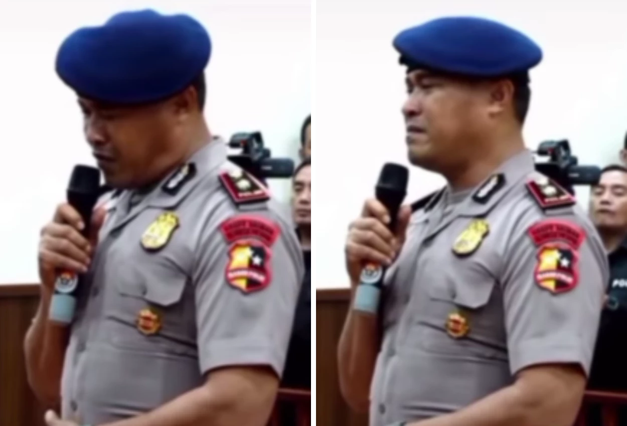 Kompol cosmas diberhentikan tidak hormat oleh polri buntut insiden rantis brimob lindas ojol