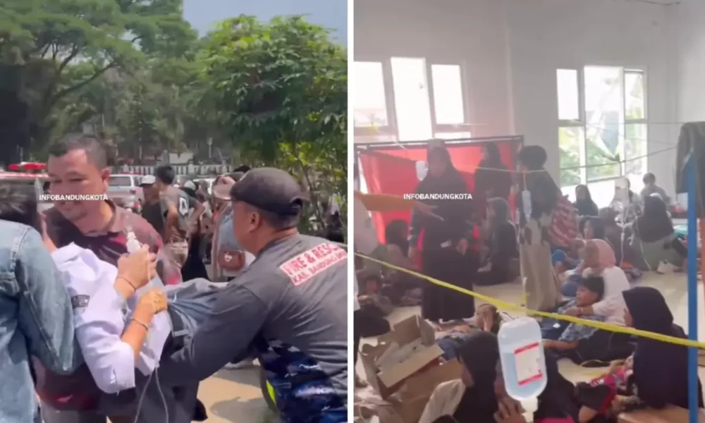Lebih dari 800 siswa di bandung barat keracunan massal akibat program mbg