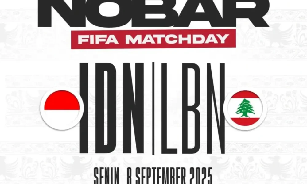 Link live streaming timnas indonesia vs lebanon malam ini