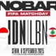 Link live streaming timnas indonesia vs lebanon malam ini