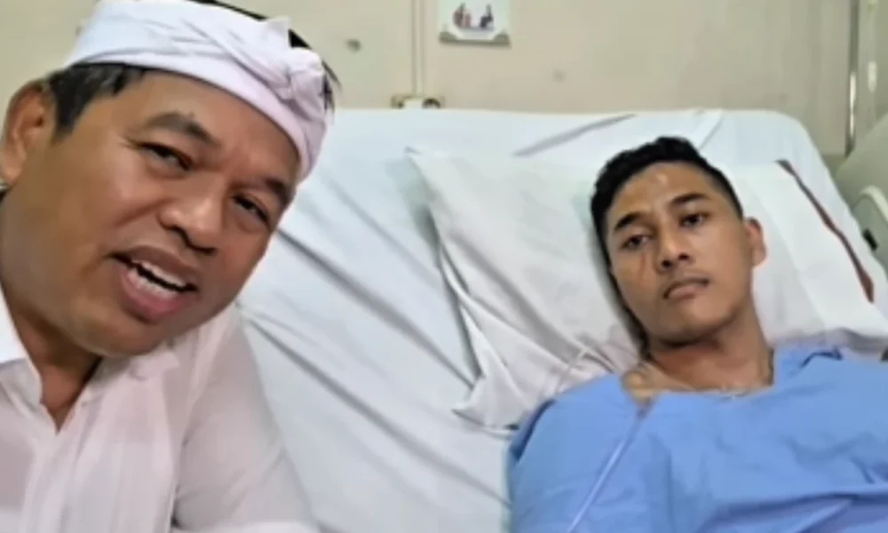 Mahasiswa upi ditusuk saat demo, dedi mulyadi tanggung biaya operasi dan beri uang rp30 juta