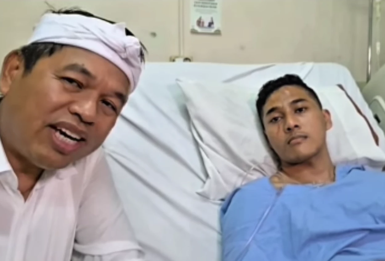 Mahasiswa upi ditusuk saat demo, dedi mulyadi tanggung biaya operasi dan beri uang rp30 juta