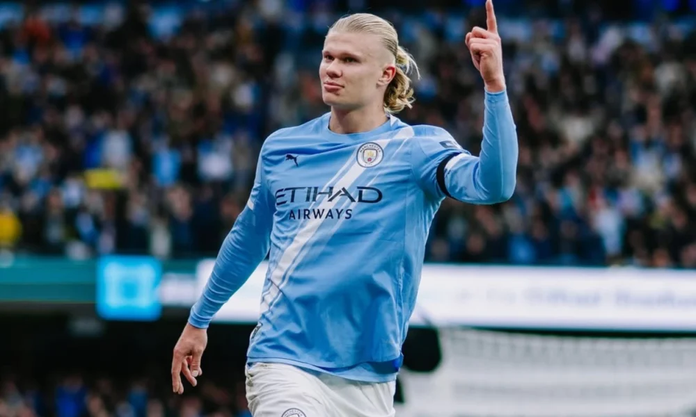 Manchester city bungkam manchester united 3 0, erling haaland cetak 2 gol