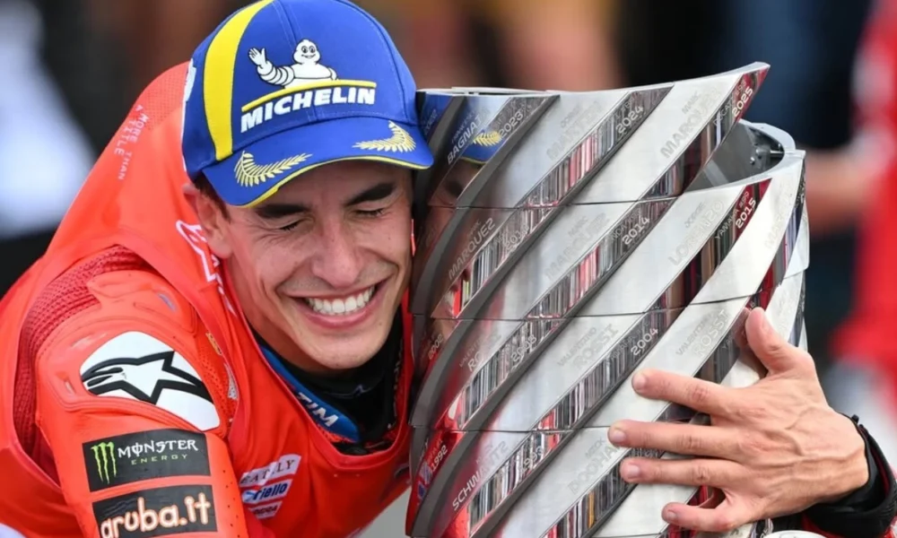 Marc marquez kunci gelar juara dunia motogp 2025 di motegi