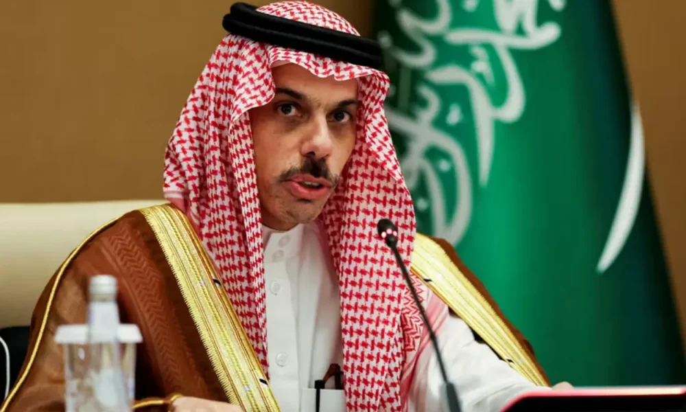 Menlu arab saudi desak dunia buat akhiri genosida israel di gaza